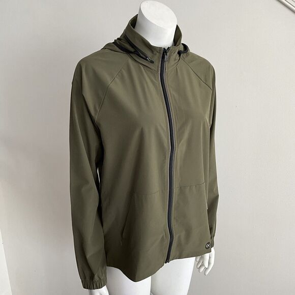 Outerknown Active Windbreaker S Green Agility Packable Hood - Picture 12 of 12